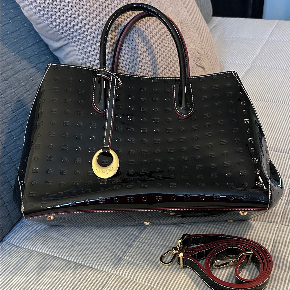 Patent Leather Tote